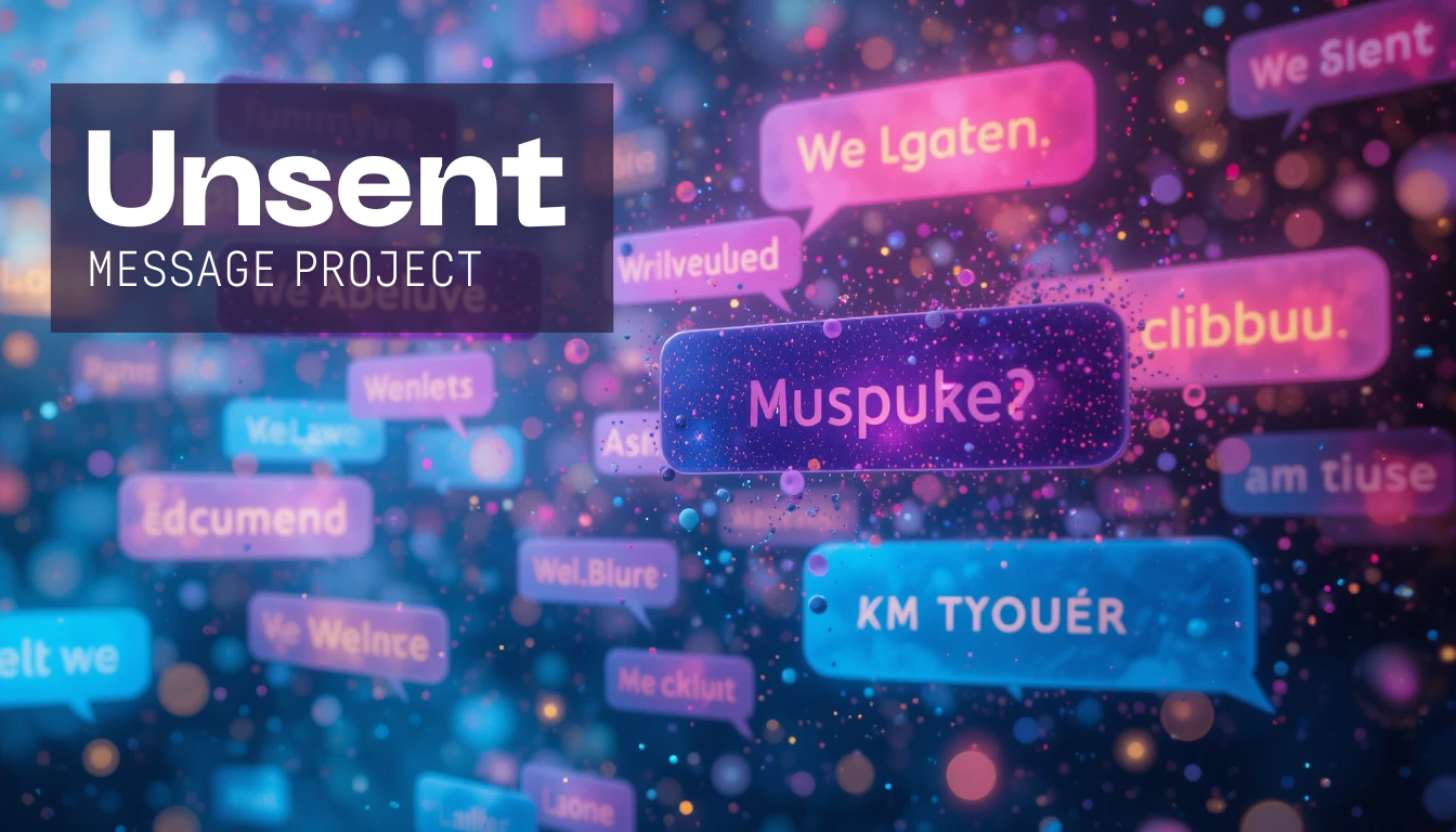 Unsent message project: Anonymous Digital Archive