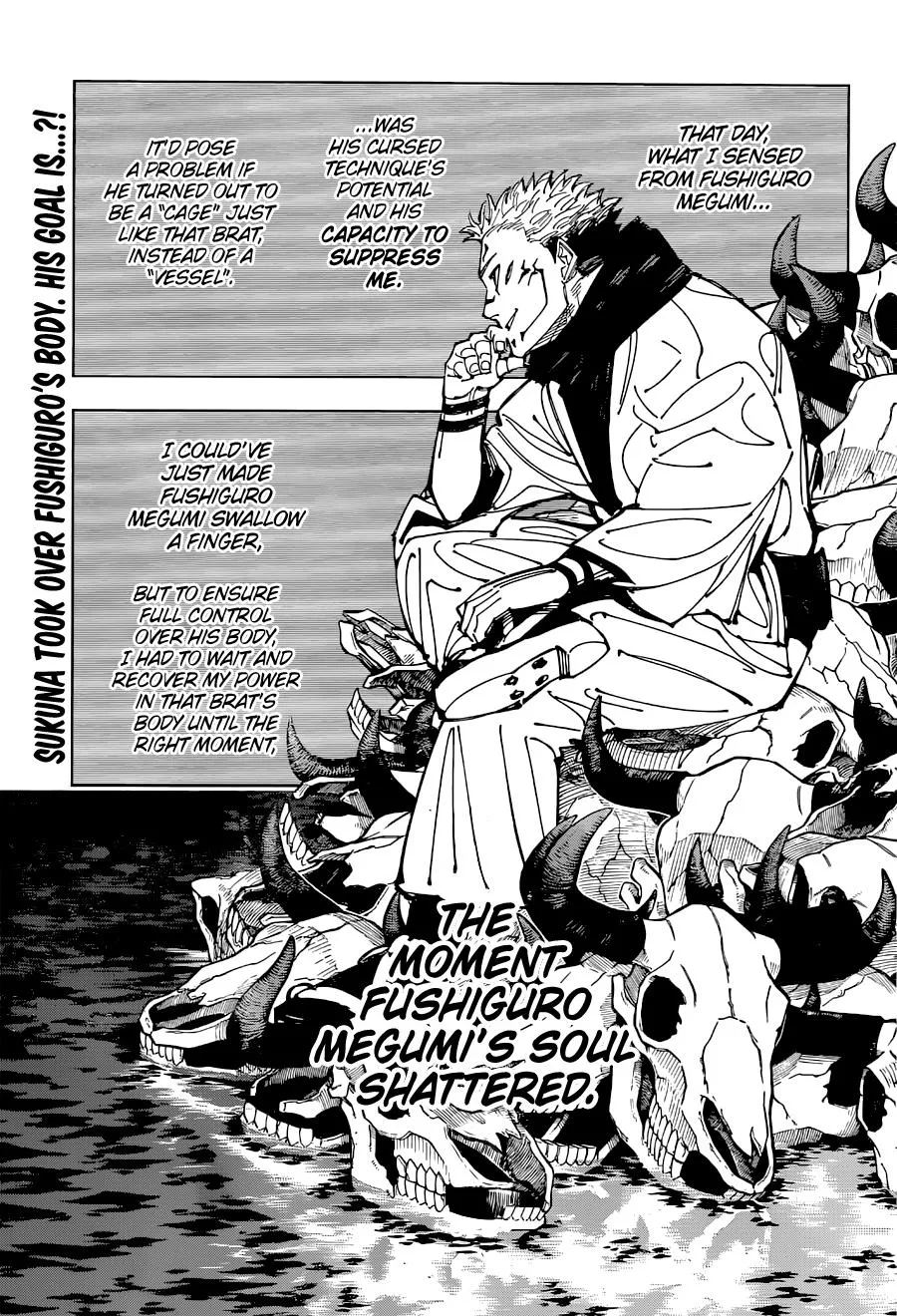 Jujutsu Kaisen Manga Chapter 213