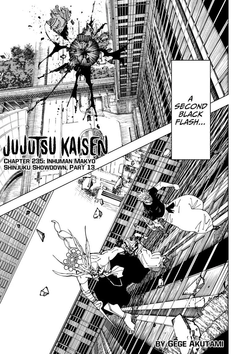 Jujutsu Kaisen Manga Chapter 235 read online