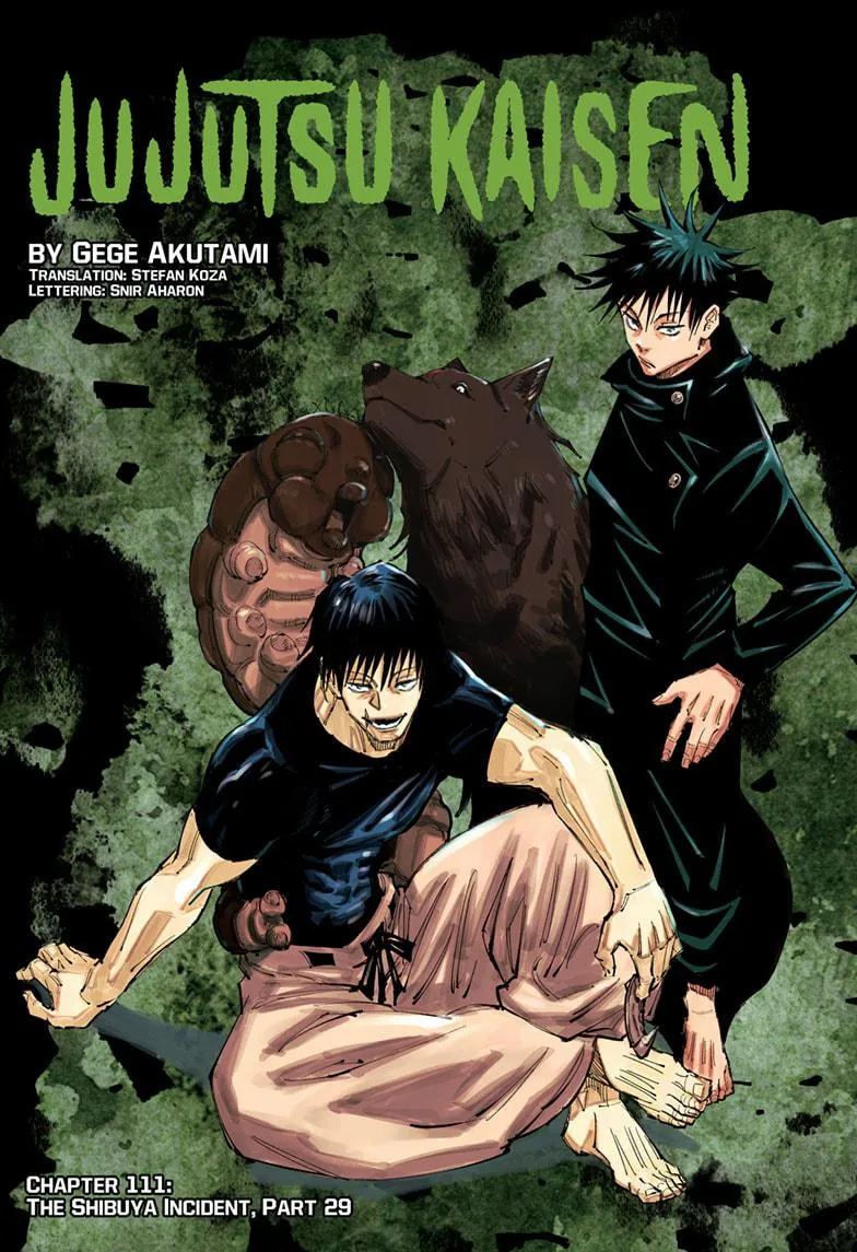 Jujutsu Kaisen Manga Chapter 111