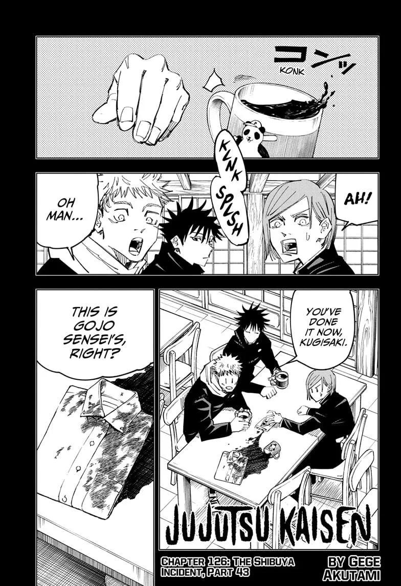 Jujutsu Kaisen Manga Chapter 126