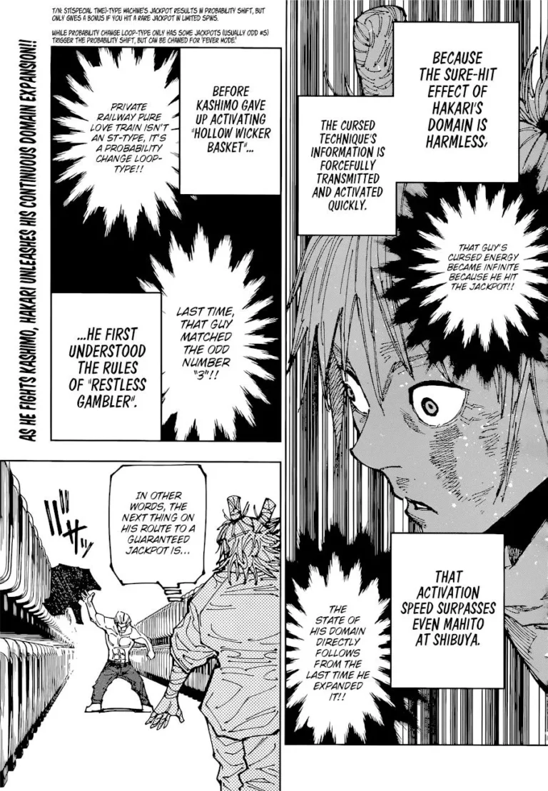 Jujutsu Kaisen Manga Chapter 187