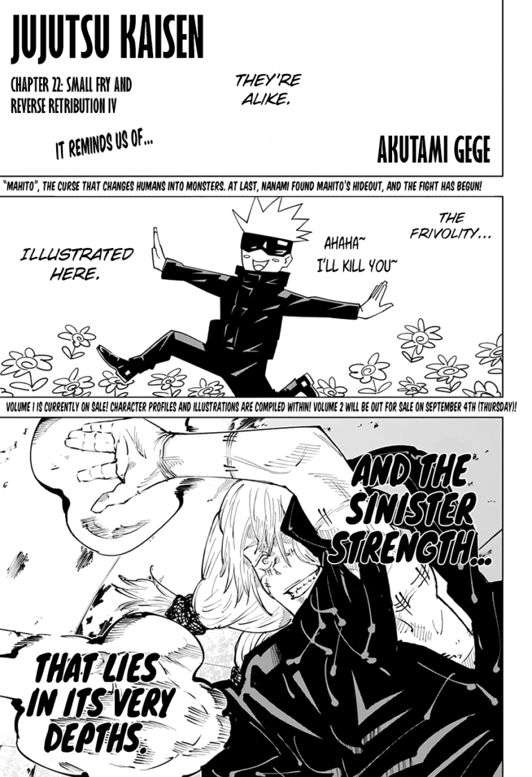 Jujutsu Kaisen Manga Chapter 22